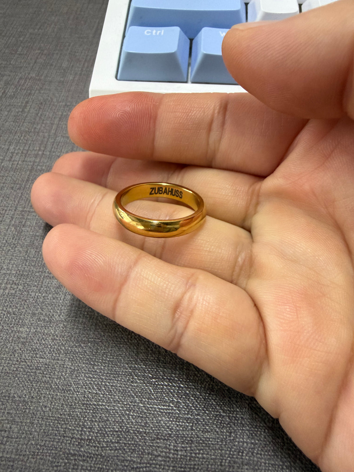ZubaHuss 4MM Wedding Band
