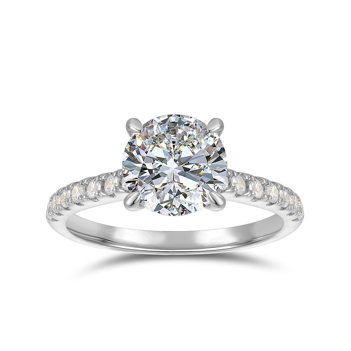 CelaKuta - 14K Gold Moissanite Ring