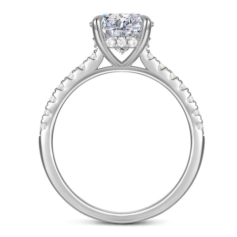 CelaKuta - 14K Gold Moissanite Ring
