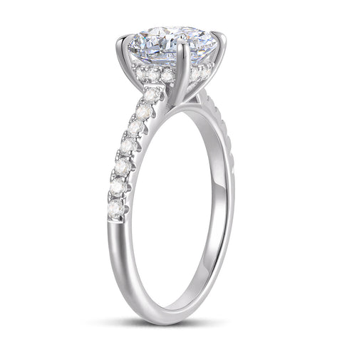 CelaKuta - 14K Gold Moissanite Ring